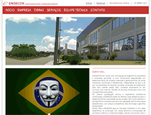 Tablet Screenshot of engecon.com.br